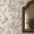 Load image into Gallery viewer, Beatrice Grove Botanical Hummingbird Peel and Stick and Traditional Wallpaper
