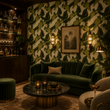 Load image into Gallery viewer, Antigua Street Tropical Botanical Peel and Stick and Traditional Wallpaper
