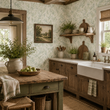 Load image into Gallery viewer, Agatha Close Botanical Watercolor Peel and Stick and Traditional Wallpaper
