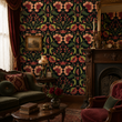 Load image into Gallery viewer, Victoria Grove Victorian Pink Floral Peel and Stick and Traditional Wallpaper
