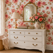 Load image into Gallery viewer, Aaliyah Avenue Pink Roses Peel and Stick and Traditional Wallpaper
