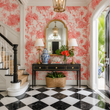 Load image into Gallery viewer, Boleyn Gardens Victorian Toile Peel and Stick and Traditional Wallpaper
