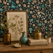 Load image into Gallery viewer, Blyth Botanical Forest Animals Peel and Stick and Traditional Wallpaper
