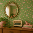 Load image into Gallery viewer, Park View Tropical Retro Peel and Stick and Traditional Wallpaper
