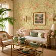 Load image into Gallery viewer, Victorian Botanical Iris Floral Peel and Stick and Traditional Wallpaper
