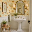 Load image into Gallery viewer, Albuhera Mews Cottage Floral Peel and Stick and Traditional Wallpaper
