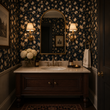 Load image into Gallery viewer, Adenmore Road Victorian Tulip Floral Peel and Stick and Traditional Wallpaper

