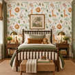 Load image into Gallery viewer, Tamar Street Animal Safari Peel and Stick and Traditional Wallpaper
