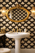 Load image into Gallery viewer, Lilith Fair Vintage Floral Art Deco Peel and Stick and Traditional Wallpaper
