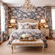 Load image into Gallery viewer, Damsel Walk Victorian Floral Peel and Stick and Traditional Wallpaper
