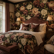 Load image into Gallery viewer, Bloomfield Road Victorian Floral Peel and Stick and Traditional Wallpaper

