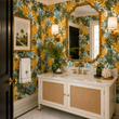 Load image into Gallery viewer, Audley Grove Vintage Tropical Peel and Stick and Traditional Wallpaper
