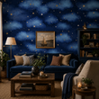 Load image into Gallery viewer, Skirsa Sky Night Sky Peel and Stick and Traditional Wallpaper
