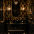 Load image into Gallery viewer, Elanor Court Elegant Moody Victorian Peel and Stick and Traditional Wallpaper
