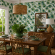 Load image into Gallery viewer, Campo Bello Drive Tropical Palm Peel and Stick and Traditional Wallpaper
