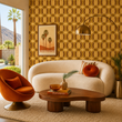 Load image into Gallery viewer, Carlingford Road Mid-Century Modern Peel and Stick and Traditional Wallpaper
