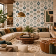Load image into Gallery viewer, Aiden Street Mid- Century Modern Peel and Stick and Traditional Wallpaper

