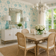 Load image into Gallery viewer, Shelby Lane Blue Floral Peel and Stick and Traditional Wallpaper
