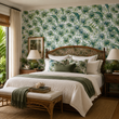 Load image into Gallery viewer, Campo Bello Drive Tropical Palm Peel and Stick and Traditional Wallpaper
