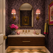 Load image into Gallery viewer, Avenue Gardens Floral Damask Peel and Stick and Traditional Wallpaper
