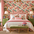 Load image into Gallery viewer, Carbrook Mews Peacock Chinoiserie  Peel and Stick and Traditional Wallpaper
