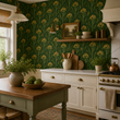 Load image into Gallery viewer, Dimsdale Drive Victorian Botanical Peel and Stick and Traditional Wallpaper
