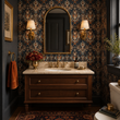 Load image into Gallery viewer, Bilingsgate Walk Victorian Floral Peel and Stick and Traditional Wallpaper
