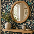 Load image into Gallery viewer, Blyth Botanical Forest Animals Peel and Stick and Traditional Wallpaper
