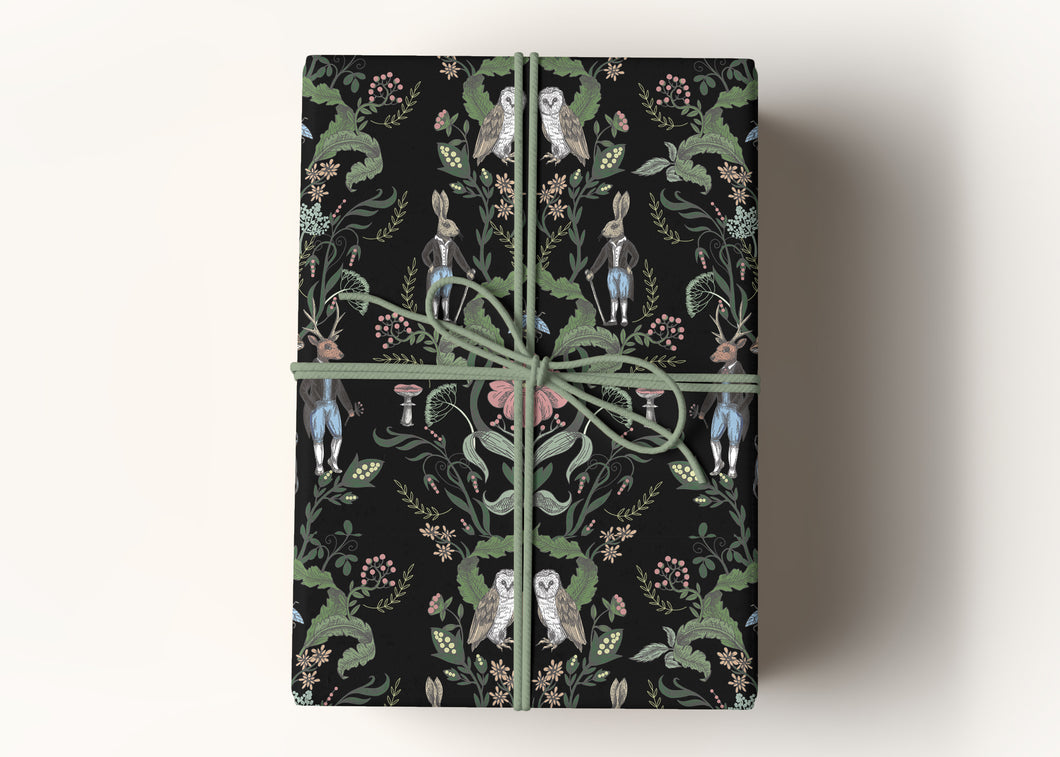 Alice Woodland Fairytale Premium Gift Wrapping Paper