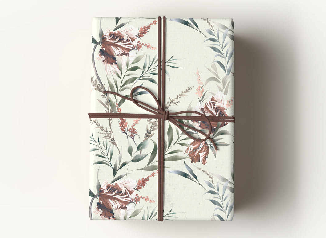 Lochay Grove Vintage Floral Premium Gift Wrapping Paper