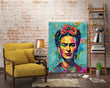 Load image into Gallery viewer, Portrait of Frida Kahlo Painting Wall Art Print
