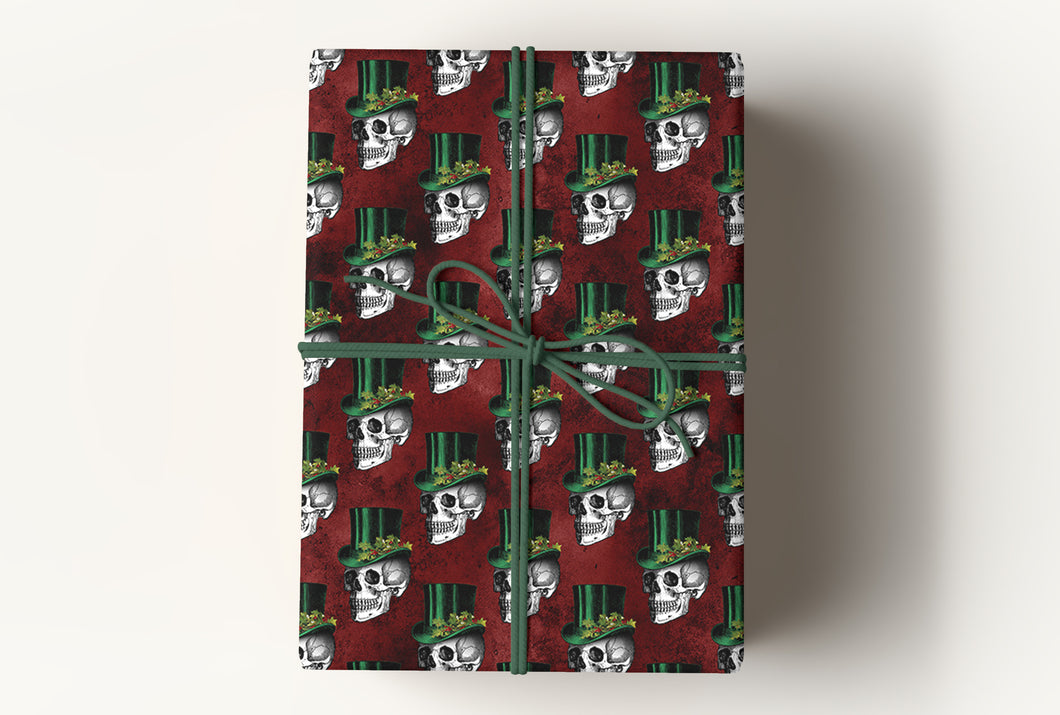 Victorian Gothic Christmas Premium Gift Wrapping Paper
