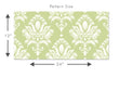 Load image into Gallery viewer, Bennington Street Green Victorian Damask Wallpaper
