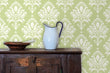 Load image into Gallery viewer, Bennington Street Green Victorian Damask Wallpaper
