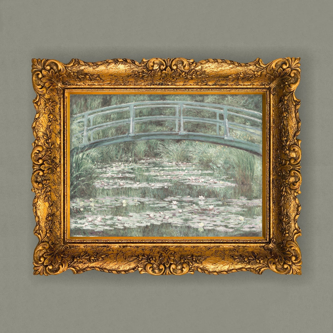 The Japanese Footbridge, by Claude Monet, circa 1899