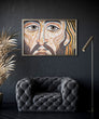 Load image into Gallery viewer, Jesus Mosaic Contemporary Wall Art Print

