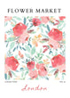 Load image into Gallery viewer, Flower Market London Watercolor Wall Art Print
