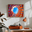 Load image into Gallery viewer, Bold Abstract Architecture Wall Art Print
