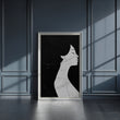 Load image into Gallery viewer, Modern Profile of a Woman Wall Art Print
