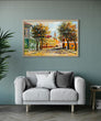 Load image into Gallery viewer, Contemporary Painting of a Village Wall Art Print
