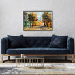 Load image into Gallery viewer, Contemporary Painting of a Village Wall Art Print
