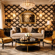 Load image into Gallery viewer, Lilith Fair Vintage Floral Art Deco Peel and Stick and Traditional Wallpaper
