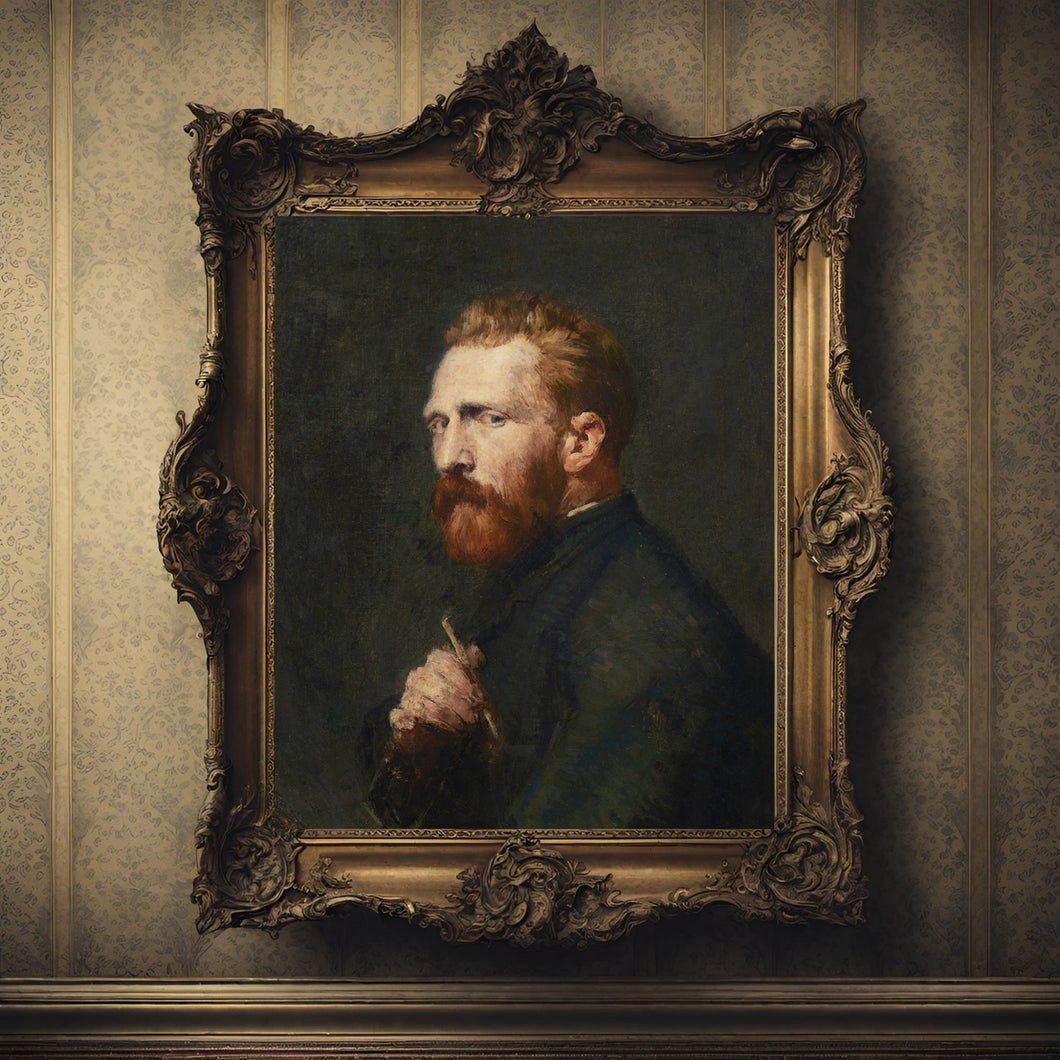 Vincent Van Gogh, by John Russell, circa 1886