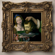 Load image into Gallery viewer, Salome with the Head of Saint John the Baptist, by Andrea Solario, circa 1507
