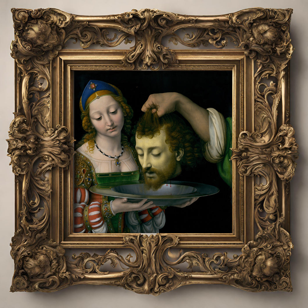 Salome with the Head of Saint John the Baptist, by Andrea Solario, circa 1507