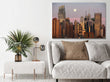 Load image into Gallery viewer, Moody Sunset City Skyline Wall Art Print

