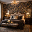 Load image into Gallery viewer, Winslow Close Elegant Moody Ornate Victorian Peel and Stick and Traditional Wallpaper
