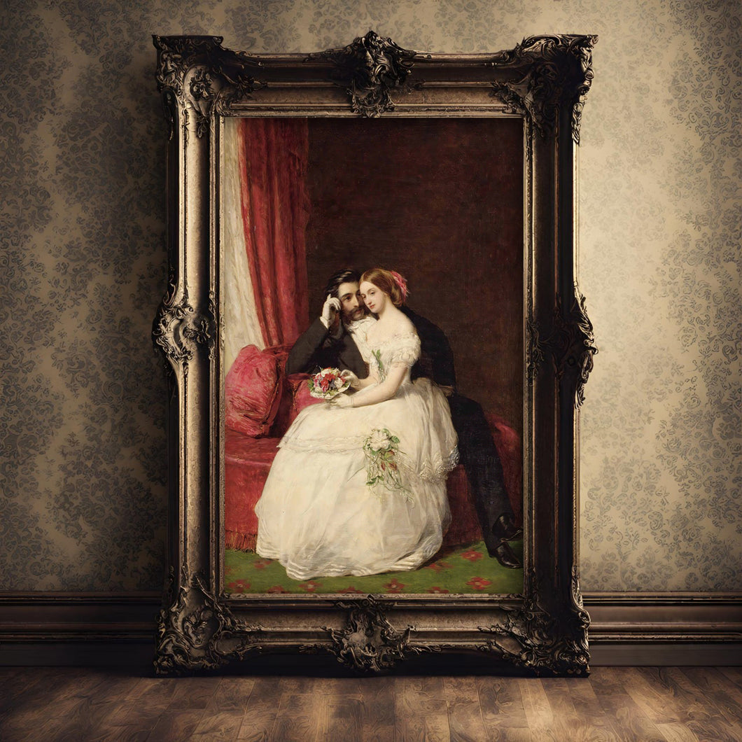 The Proposal, by William Powell Frith, circa 1853