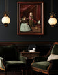 Load image into Gallery viewer, Prince Balthasar Charles with a Dwarf, by Diego Valazquez, circa 1631
