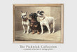 Load image into Gallery viewer, Three Watchful Dogs, by Carl Reichert, circa 1918
